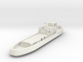 005B 1/350 Tug Boat in White Natural Versatile Plastic