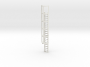 20ft Cage Ladder 1/72 in White Natural Versatile Plastic