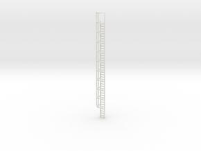 40ft Cage Ladder 1/76 in White Natural Versatile Plastic