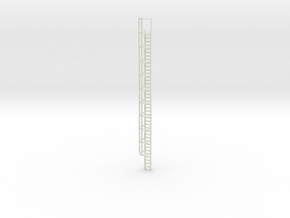 40ft Cage Ladder 1/56 in White Natural Versatile Plastic