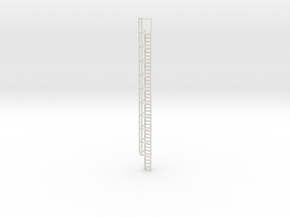 40ft Cage Ladder 1/43 in White Natural Versatile Plastic