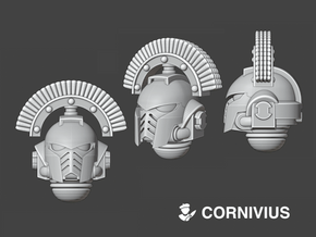 10x Base - Centurion G:10 Prime Helms in Tan Fine Detail Plastic