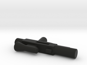 Large Storm Trooper Rifle Accessory in Black Natural Versatile Plastic