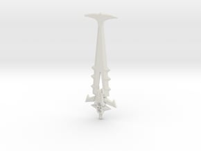 SOLID Doom Toa Crucible for Bionicle in White Natural Versatile Plastic