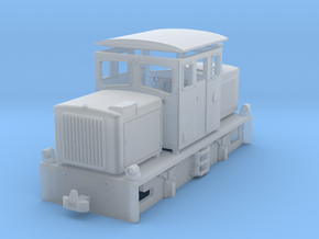 Freelance diesel shunter type-2 in Smoothest Fine Detail Plastic