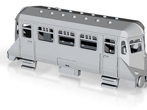 OO9 mini GWR railcar in Tan Fine Detail Plastic
