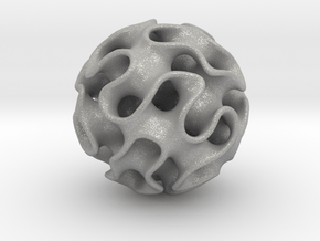 Gyroid Sphere in Aluminum