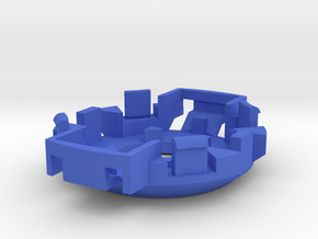 Dranzer GT lower base in Blue Processed Versatile Plastic