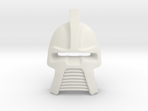 Cylon WAR-ERA Centurion Pendant ⛧VIL⛧ in White Premium Versatile Plastic: Small
