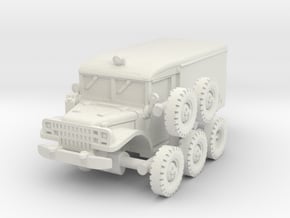 Dodge M43 Ambulance Kit 1/72 in White Natural Versatile Plastic