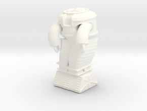 Lost in Space Robot Under Repair 1.35 in White Processed Versatile Plastic