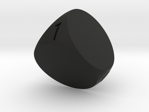 D4 with Special fonts and size in Black Premium Versatile Plastic