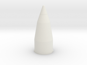 Minuteman III Nose Cone 1/35 in White Natural Versatile Plastic