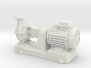 Motor Pump 1/43 in White Natural Versatile Plastic