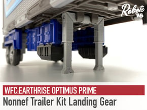 Nonnef Trailer Kit Landing Gear in White Natural Versatile Plastic