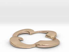Cloe in 14k Rose Gold: Extra Small
