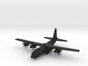 Lockheed Martin C-130J Super Hercules in Black Natural Versatile Plastic