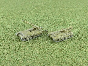 Cannone Semovente 149/40 SPG 1/285 6mm in Smooth Fine Detail Plastic