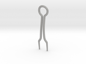 Two Curve Hairpin in Aluminum