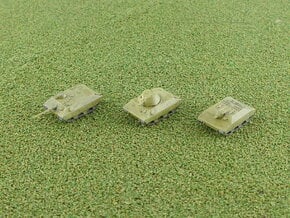 Porsche light Tank Type 245 Projects 1/285 in Smooth Fine Detail Plastic