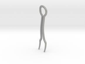 Three Curve Hairpin in Aluminum