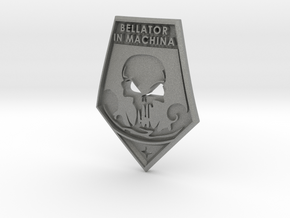 XCOM Badge: BELLATOR IN MACHINA in Gray PA12