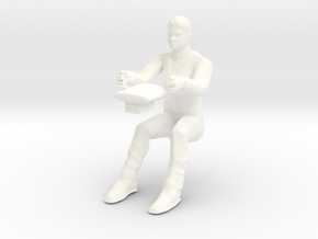Land of Giants - Dan - 1.25 -Seated with Yoke in White Processed Versatile Plastic
