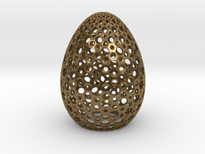 Egg Round1 in Natural Bronze
