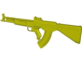 1/12 scale German Korobov TKB-408 rifle x 1 in Tan Fine Detail Plastic