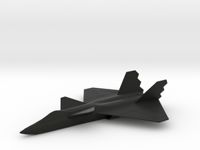 Northrop NATF-23 Navy Advanced Tactical Fighter in Black Premium Versatile Plastic: 1:144