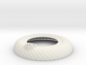 Halo Ring diffuser in White Premium Versatile Plastic