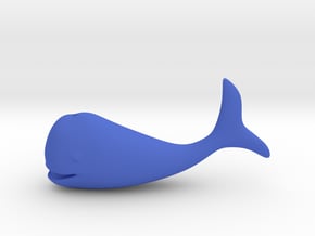 Willy The Whale Desk Toy in Blue Processed Versatile Plastic