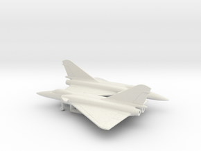 Dassault Super Mirage 4000 in White Natural Versatile Plastic: 6mm