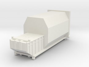 Waste Compactor 1/72 in White Natural Versatile Plastic