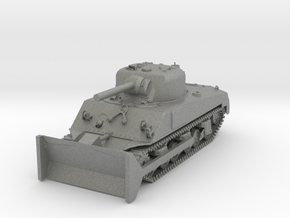 1/72 Scale M4E3 M1 Dozer Tank in Gray PA12