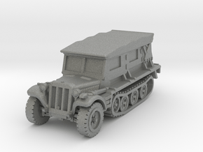 Sdkfz 10 B (covered) 1/144 in Gray PA12