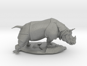 O Scale Rhino in Gray PA12