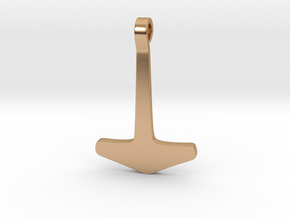 Hammer pendant from Holt in Polished Bronze