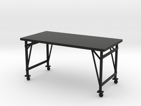 1:24 Industrial Table in Black Premium Versatile Plastic