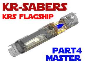 KRS Flagship - Master Chassis Part4 in Clear Ultra Fine Detail Plastic