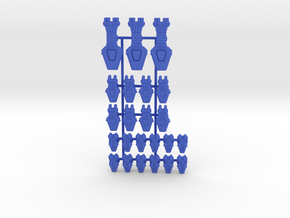 Lambda Generic Fleet 1 in Blue Processed Versatile Plastic