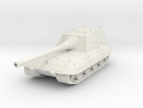 Jagpanzer E-100 1/72 in White Natural Versatile Plastic