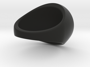 Hydra Ring size 5 in Black Premium Versatile Plastic