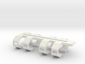 Cardassian Monac Shipyard Extension Arm in White Natural Versatile Plastic