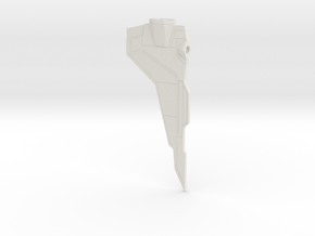 1/350 Star Wars Gauntlet Wing Left in White Natural Versatile Plastic