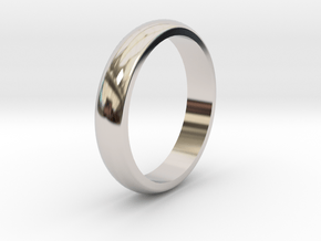 Basic ring (18mm IR) in Platinum