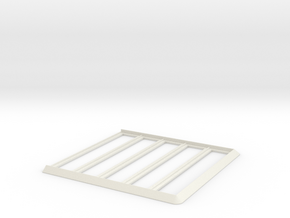 Movement Tray [25 Models] 5x5 for 20mm Square in White Natural Versatile Plastic