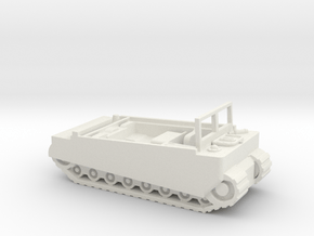 1/72 Scale M29 Weasel in White Natural Versatile Plastic