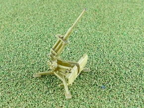 8,8cm Flak 41 firing position in Tan Fine Detail Plastic