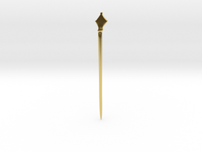 Pin from Spofforth with Stockeld in Polished Brass